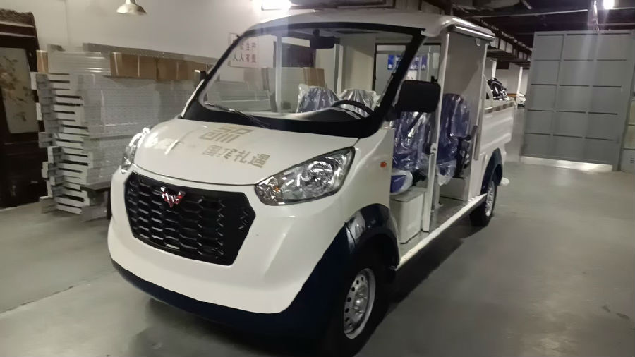 2025年8月28日交车记录-重庆渝州宾馆交车，五菱M100电动皮卡