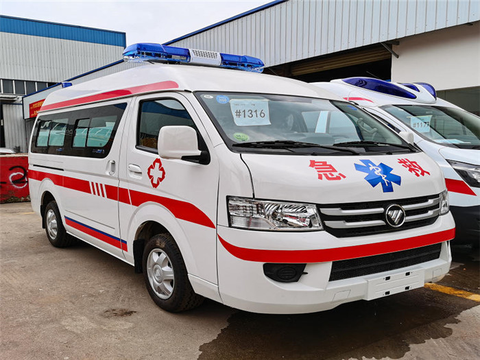 九龙坡福田g7短轴转运型救护车
